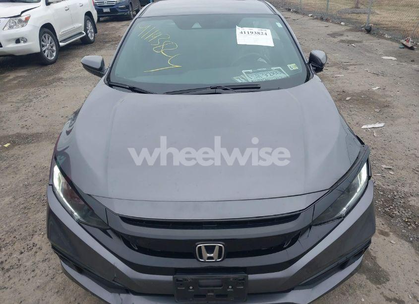 Photo 12 of 2021 Honda Civic SPORT (VIN 19XFC2F83ME004339)