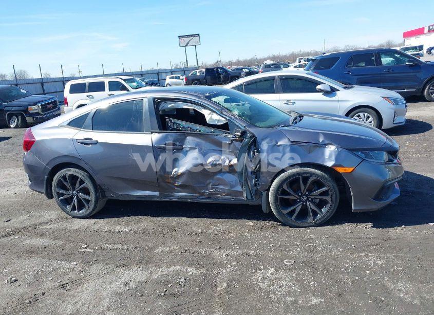 Photo 12 of 2019 Honda Civic SPORT (VIN 19XFC2F84KE035922)