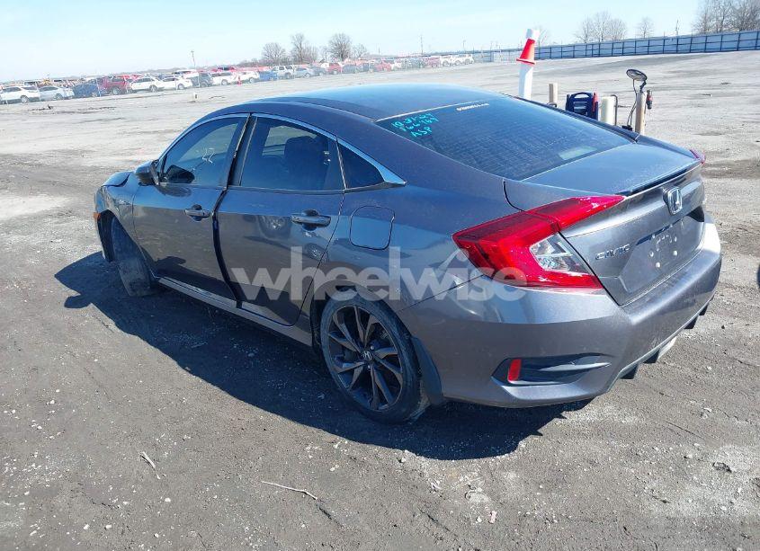 Photo 3 of 2019 Honda Civic SPORT (VIN 19XFC2F84KE035922)