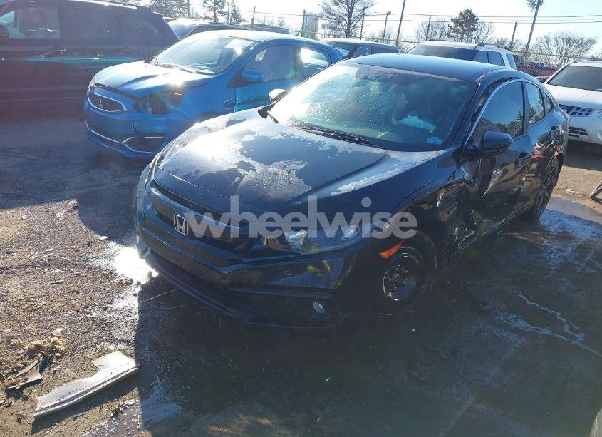 Photo 2 of 2020 Honda Civic SPORT (VIN 19XFC2F84LE015364)