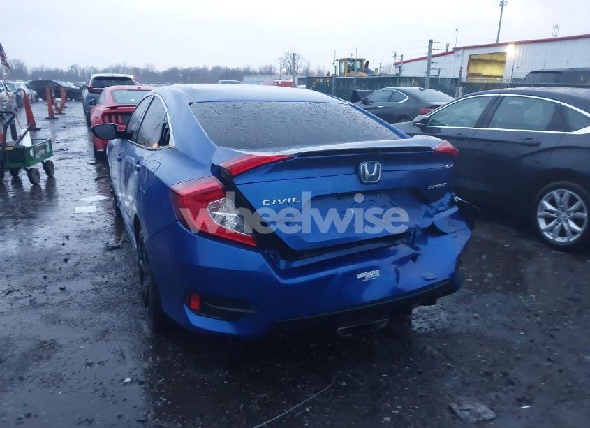 Photo 17 of 2020 Honda Civic SPORT (VIN 19XFC2F84LE020922)