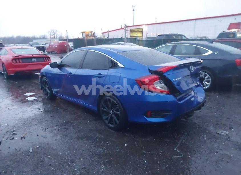 Photo 3 of 2020 Honda Civic SPORT (VIN 19XFC2F84LE020922)