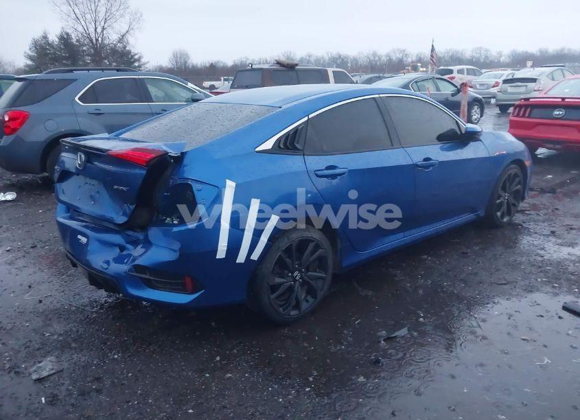 Photo 4 of 2020 Honda Civic SPORT (VIN 19XFC2F84LE020922)