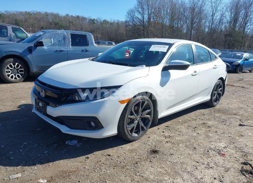 Photo 2 of 2020 Honda Civic SPORT (VIN 19XFC2F84LE030107)