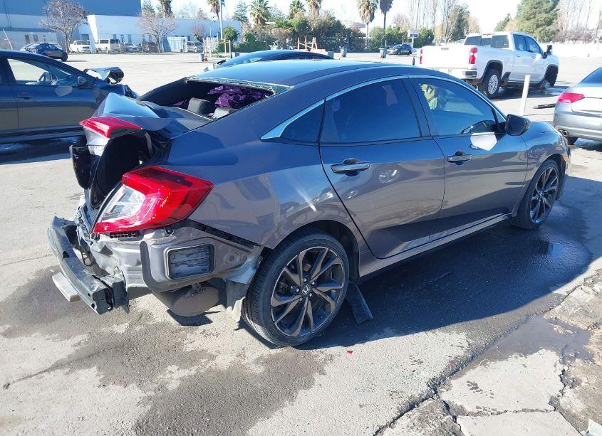 Photo 4 of 2020 Honda Civic SPORT (VIN 19XFC2F84LE208825)