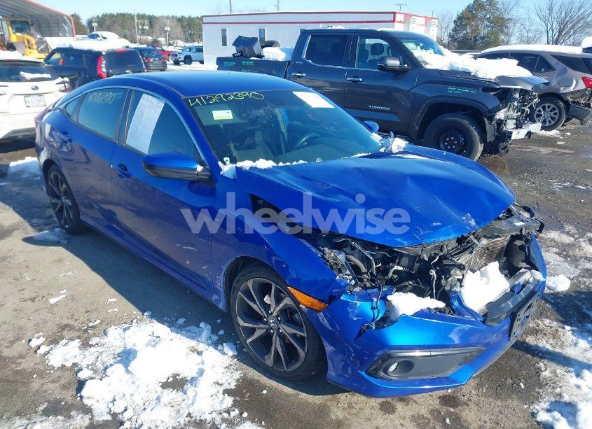 2021 Honda Civic SPORT (VIN 19XFC2F84ME000686) main photo