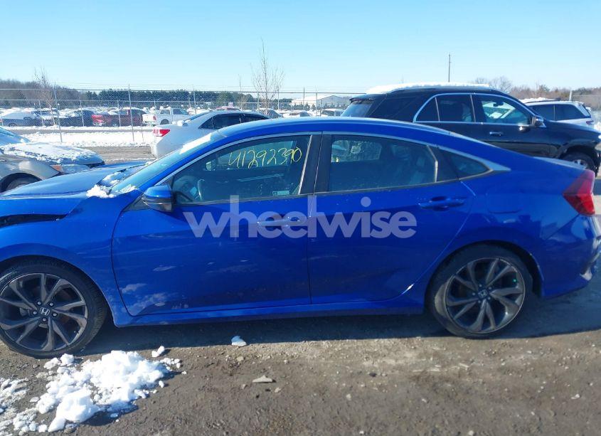 Photo 14 of 2021 Honda Civic SPORT (VIN 19XFC2F84ME000686)