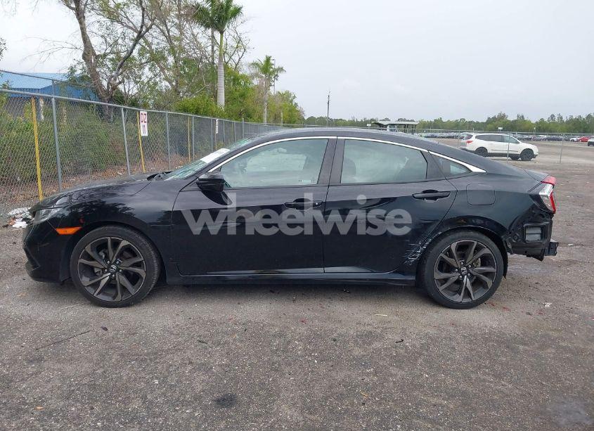Photo 15 of 2021 Honda Civic SPORT (VIN 19XFC2F84ME004379)