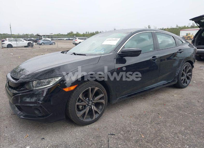 Photo 2 of 2021 Honda Civic SPORT (VIN 19XFC2F84ME004379)