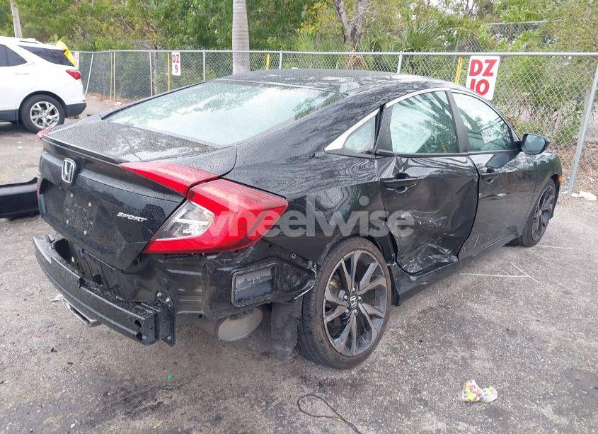 Photo 4 of 2021 Honda Civic SPORT (VIN 19XFC2F84ME004379)