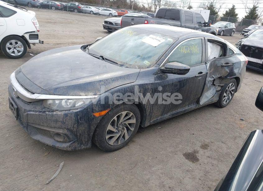 Photo 2 of 2017 Honda Civic EX (VIN 19XFC2F85HE047893)