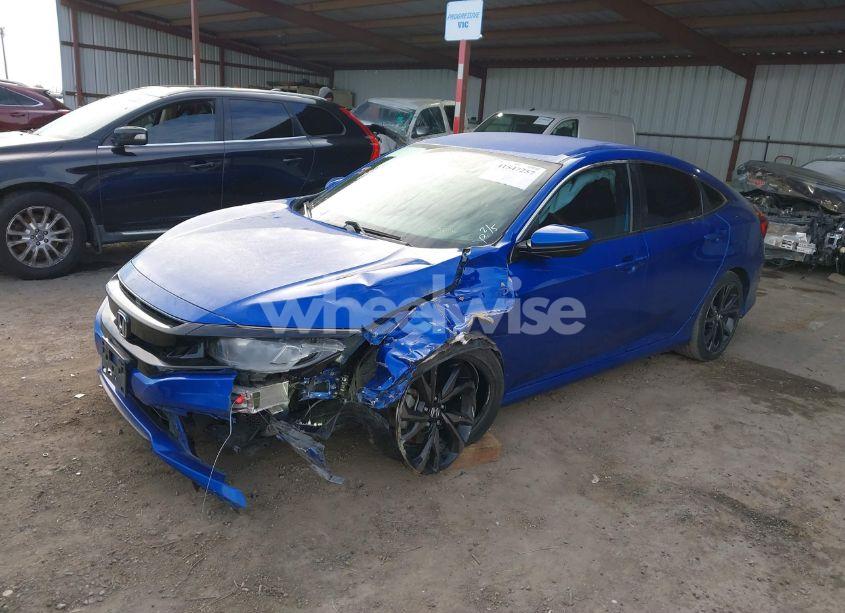 Photo 2 of 2019 Honda Civic SPORT (VIN 19XFC2F85KE209271)