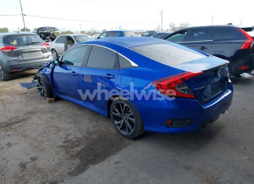 Photo 3 of 2019 Honda Civic SPORT (VIN 19XFC2F85KE209271)