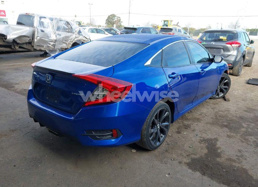 Photo 4 of 2019 Honda Civic SPORT (VIN 19XFC2F85KE209271)