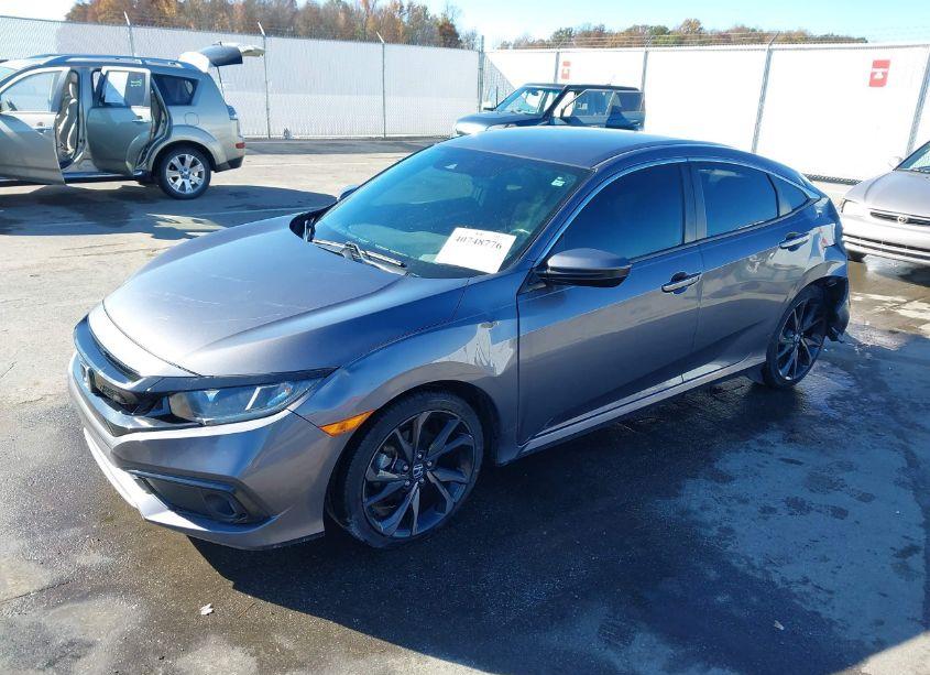 Photo 2 of 2020 Honda Civic SPORT (VIN 19XFC2F85LE026325)