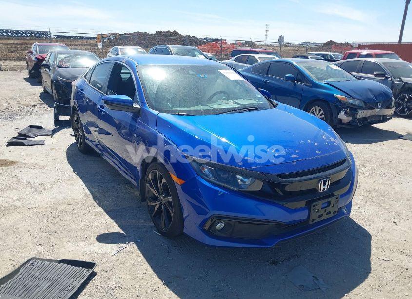 2021 Honda Civic SPORT (VIN 19XFC2F85ME002091) main photo