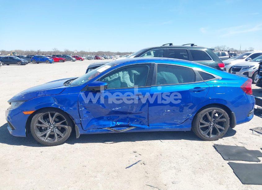 Photo 15 of 2021 Honda Civic SPORT (VIN 19XFC2F85ME002091)