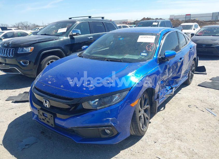 Photo 2 of 2021 Honda Civic SPORT (VIN 19XFC2F85ME002091)