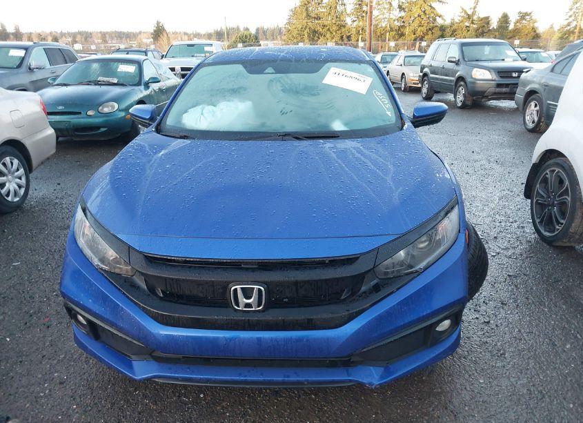 Photo 12 of 2021 Honda Civic SPORT (VIN 19XFC2F85ME200721)