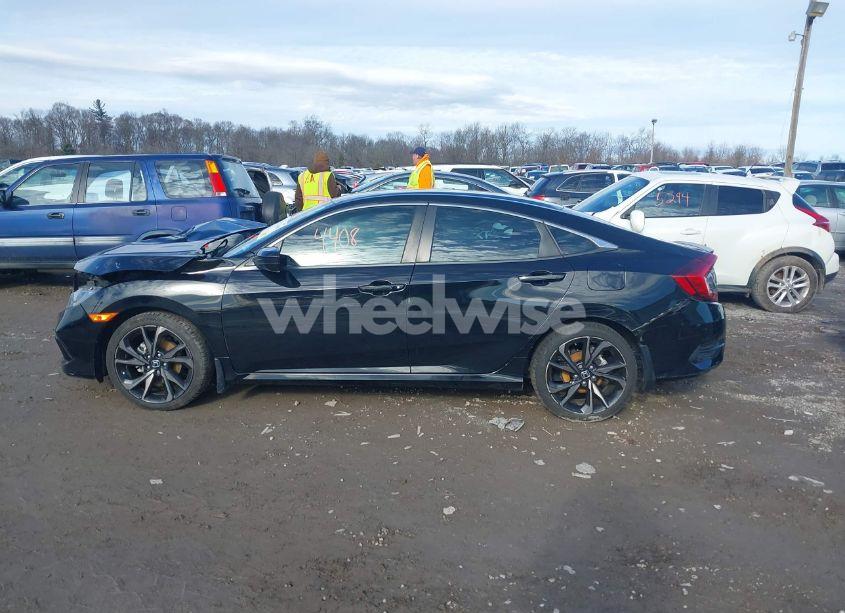 Photo 14 of 2019 Honda Civic SPORT (VIN 19XFC2F86KE001268)
