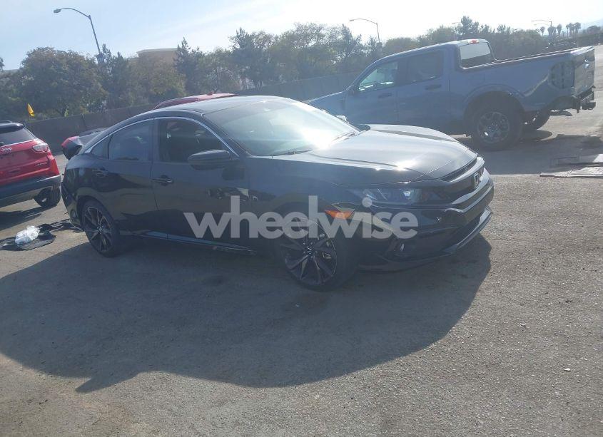 Photo 14 of 2020 Honda Civic SPORT (VIN 19XFC2F86LE015902)