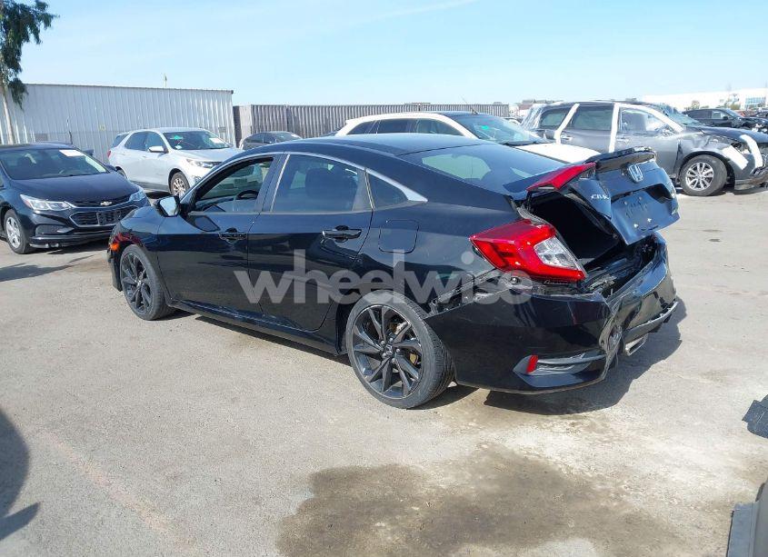 Photo 3 of 2020 Honda Civic SPORT (VIN 19XFC2F86LE015902)