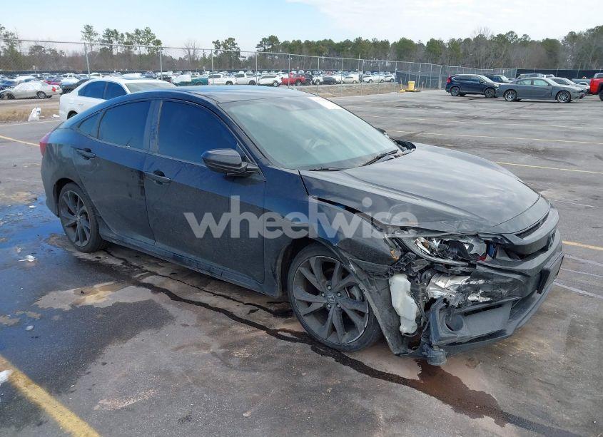 2019 Honda Civic SPORT (VIN 19XFC2F87KE027815) main photo