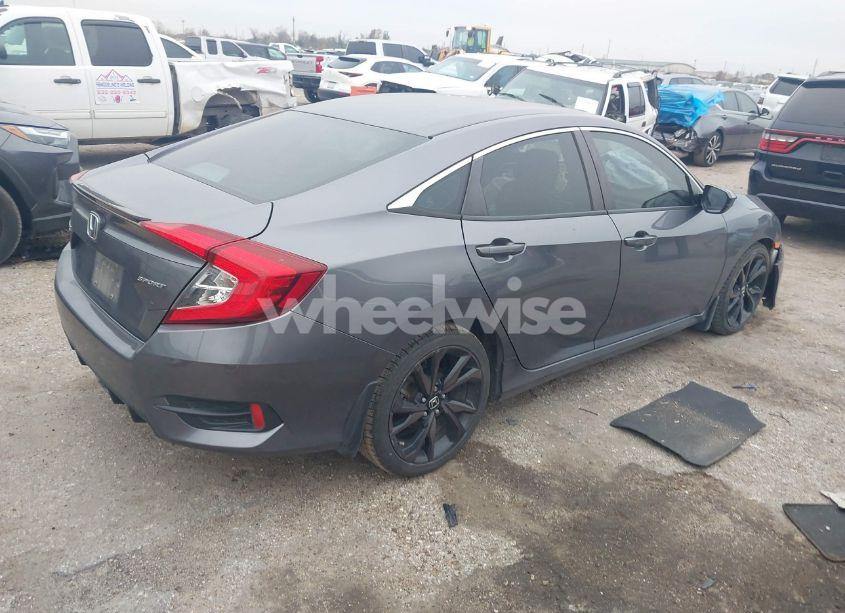 Photo 4 of 2019 Honda Civic SPORT (VIN 19XFC2F87KE042685)