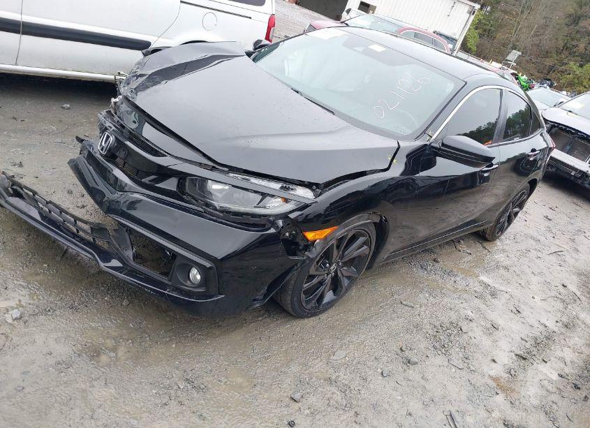 Photo 2 of 2020 Honda Civic SPORT (VIN 19XFC2F87LE021126)