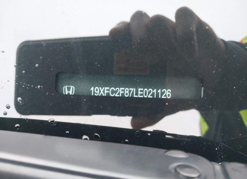 Photo 9 of 2020 Honda Civic SPORT (VIN 19XFC2F87LE021126)