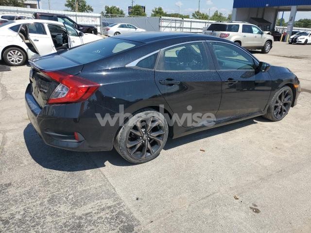 Photo 5 of 2019 HONDA CIVIC SPORT (VIN 19XFC2F88KE002664)