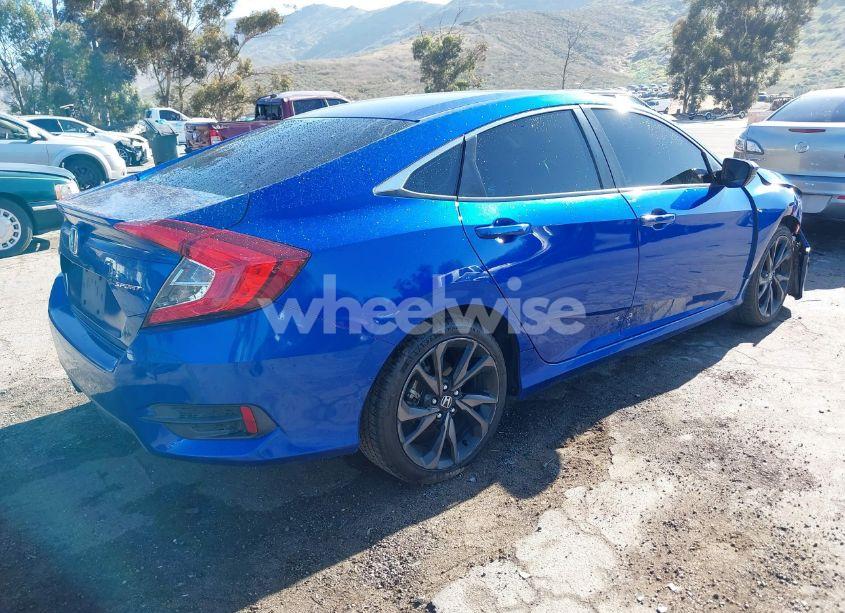 Photo 4 of 2019 Honda Civic SPORT (VIN 19XFC2F88KE205957)