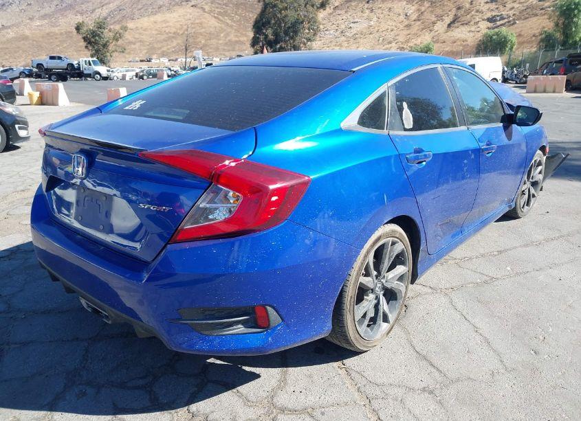 Photo 4 of 2020 Honda Civic SPORT (VIN 19XFC2F88LE202929)