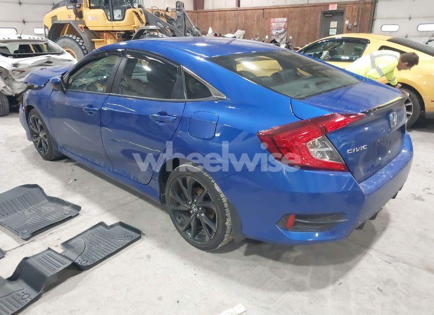 Photo 3 of 2021 Honda Civic SPORT (VIN 19XFC2F88ME201023)