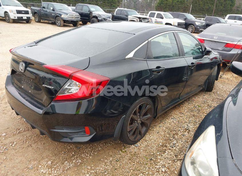 Photo 4 of 2019 Honda Civic SPORT (VIN 19XFC2F89KE017836)