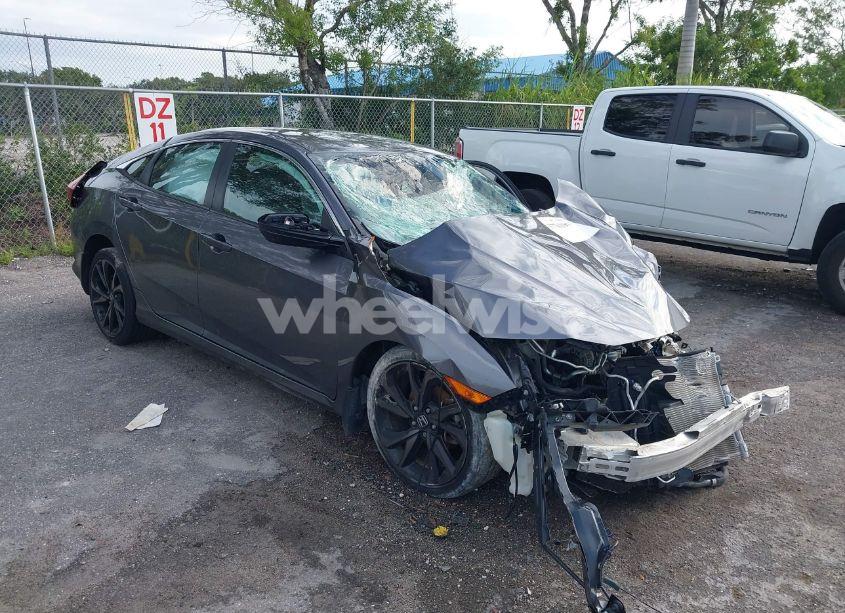 2019 Honda Civic SPORT (VIN 19XFC2F89KE020431) main photo