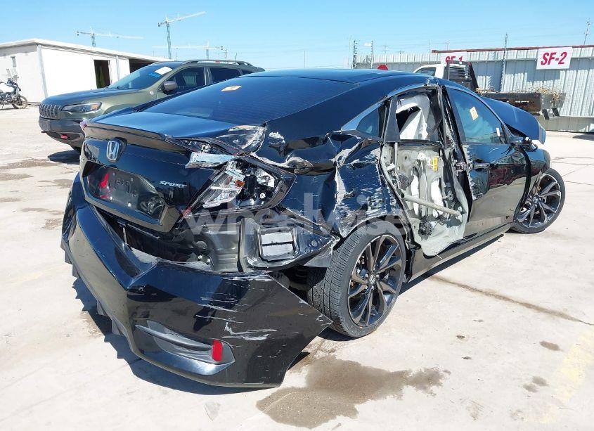 Photo 4 of 2019 Honda Civic SPORT (VIN 19XFC2F89KE051016)