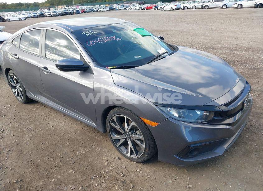 2019 Honda Civic SPORT (VIN 19XFC2F89KE211797) main photo