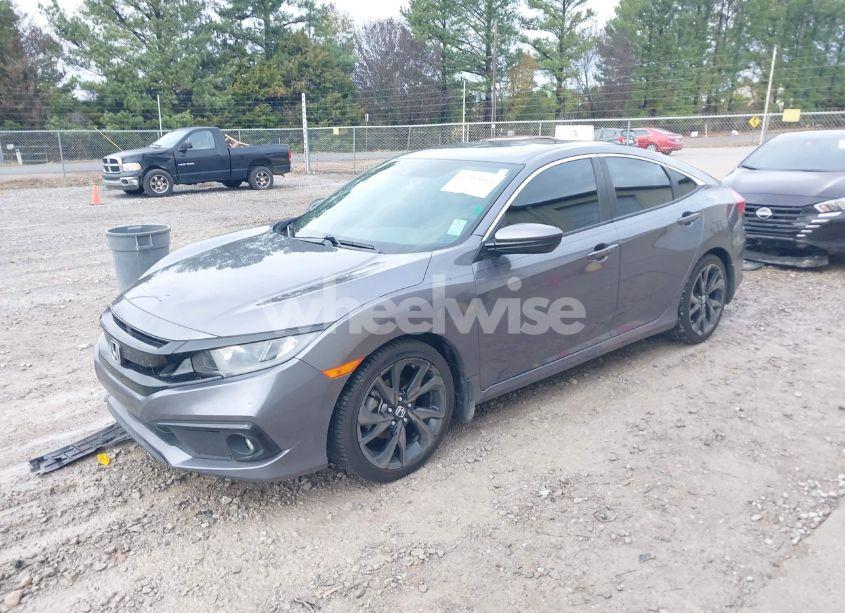 Photo 2 of 2020 Honda Civic SPORT (VIN 19XFC2F89LE011911)