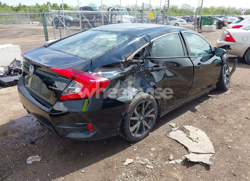 Photo 4 of 2020 Honda Civic SPORT (VIN 19XFC2F89LE016266)