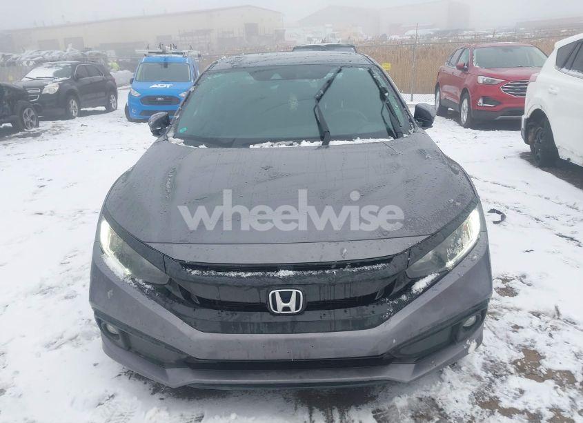 Photo 12 of 2021 Honda Civic SPORT (VIN 19XFC2F89ME004054)
