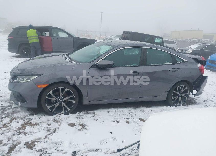 Photo 14 of 2021 Honda Civic SPORT (VIN 19XFC2F89ME004054)