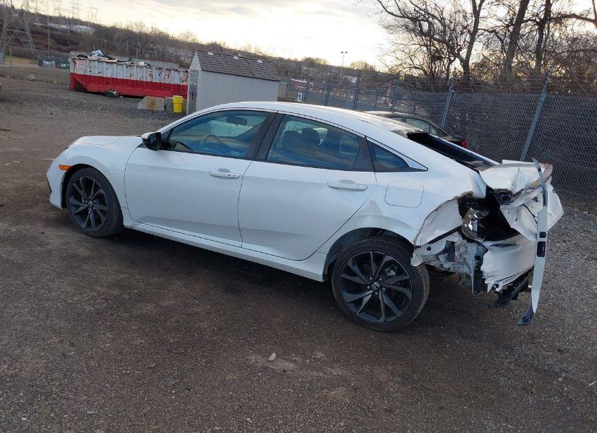 Photo 3 of 2021 Honda Civic SPORT (VIN 19XFC2F89ME201273)