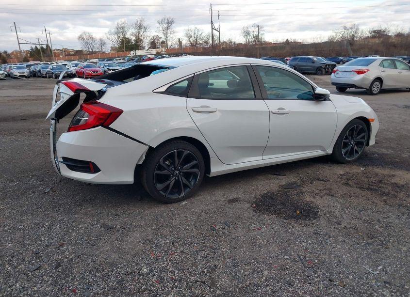 Photo 4 of 2021 Honda Civic SPORT (VIN 19XFC2F89ME201273)