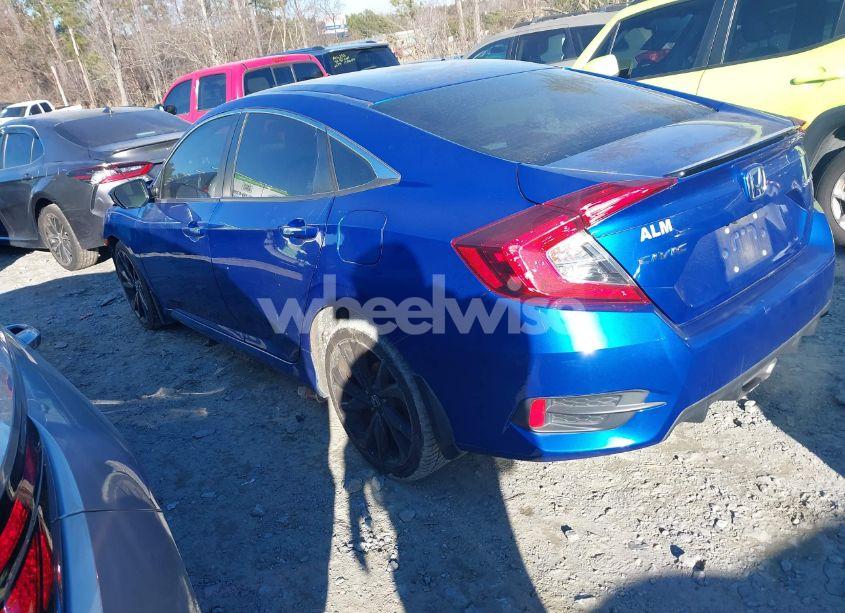 Photo 3 of 2019 Honda Civic SPORT (VIN 19XFC2F8XKE010149)