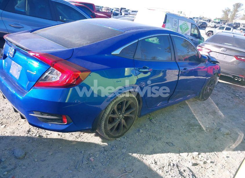 Photo 4 of 2019 Honda Civic SPORT (VIN 19XFC2F8XKE010149)