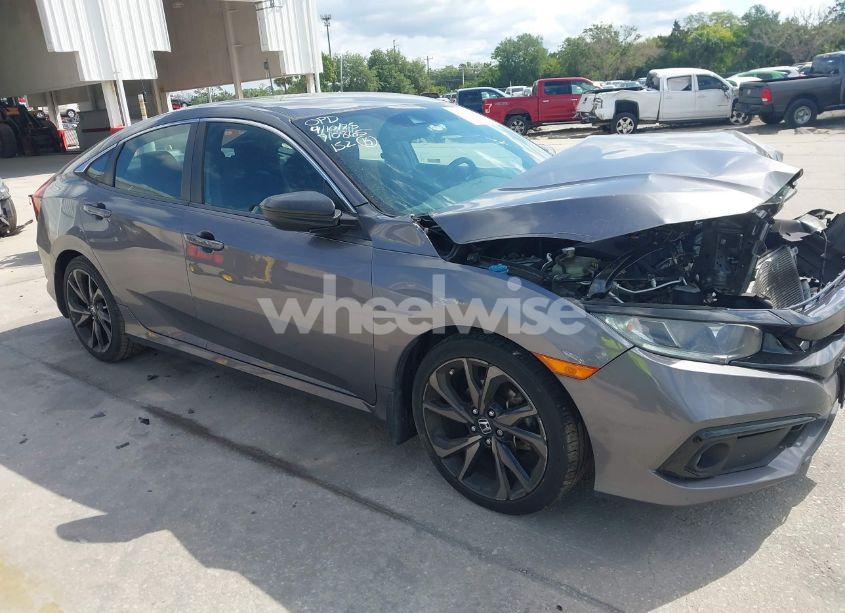 2019 Honda Civic SPORT (VIN 19XFC2F8XKE035939) main photo