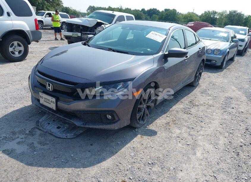 Photo 2 of 2020 Honda Civic SPORT (VIN 19XFC2F8XLE020620)