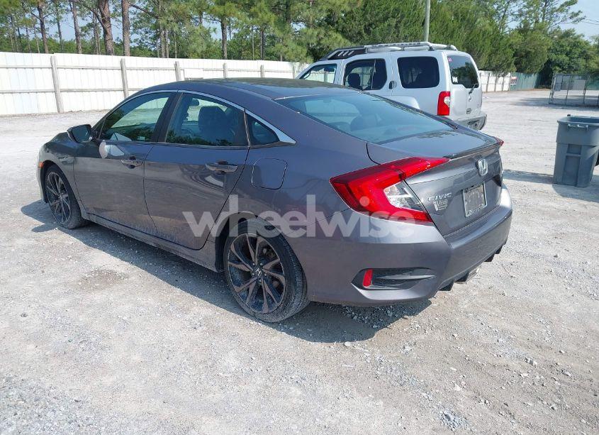 Photo 3 of 2020 Honda Civic SPORT (VIN 19XFC2F8XLE020620)