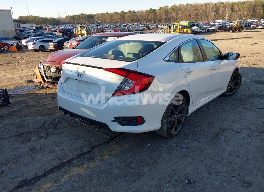 Photo 4 of 2020 Honda Civic SPORT (VIN 19XFC2F8XLE025784)